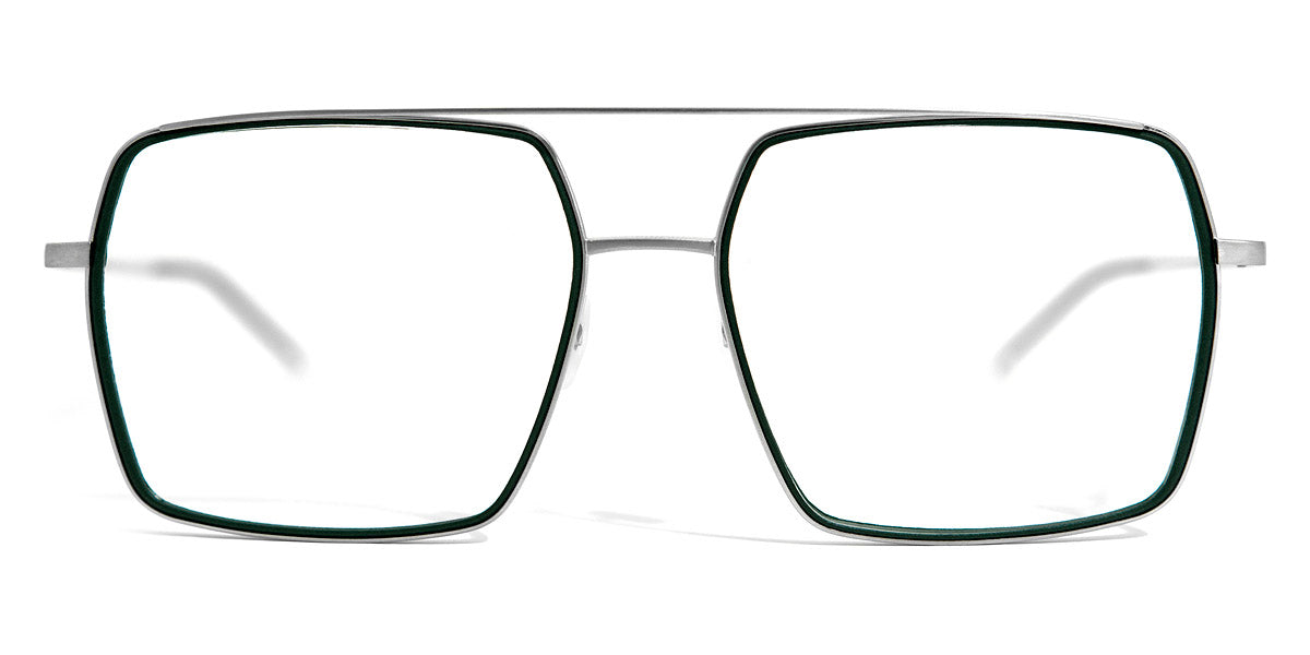Götti® Drake GOT OP Drake SLB-MOSS 57 - Silver Brushed/Moss Eyeglasses