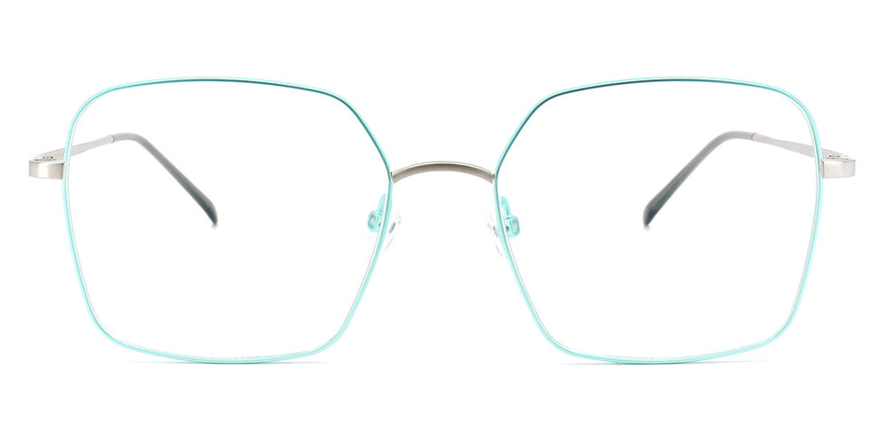 Götti® Greco GOT OP Greco GLS-MI 54 - Silver Satin/Mint Eyeglasses