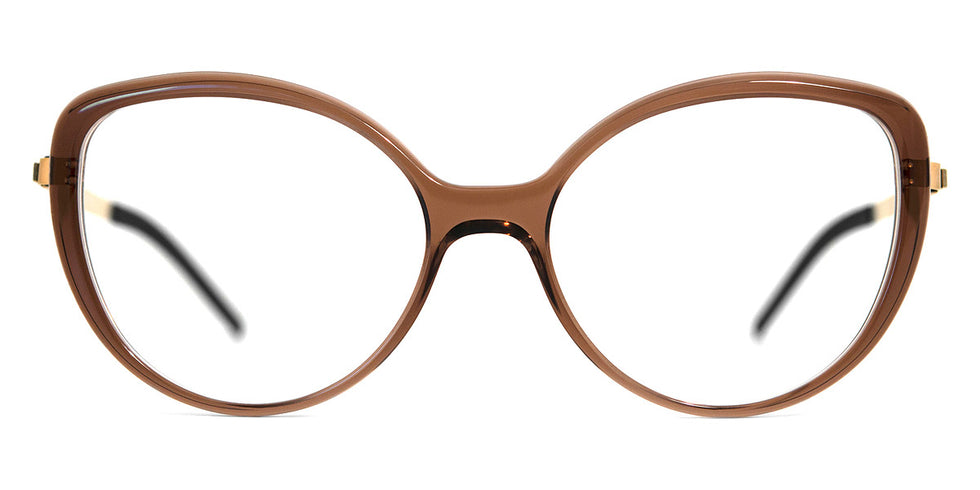 Götti® Melin GOT OP Melin DTB-G 53 - Dark Transparent Brown/Gold Eyeglasses