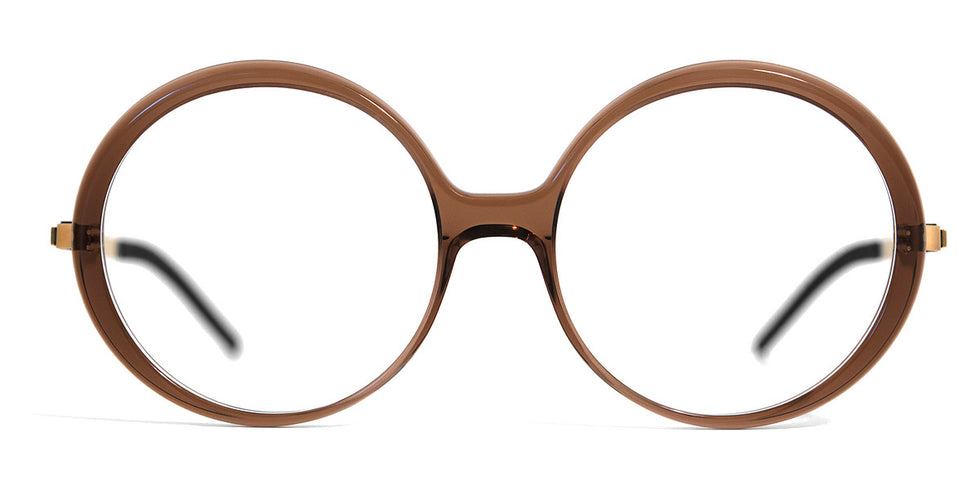 Götti® Merie GOT OP Merie DTB-G 54 - Dark Transparent Brown/Gold Eyeglasses