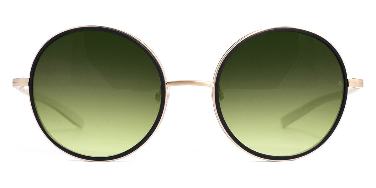 Götti® Pinou GOT SU Pinou GLBB 54 - Gold Brushed/Black / Forest Sunglasses