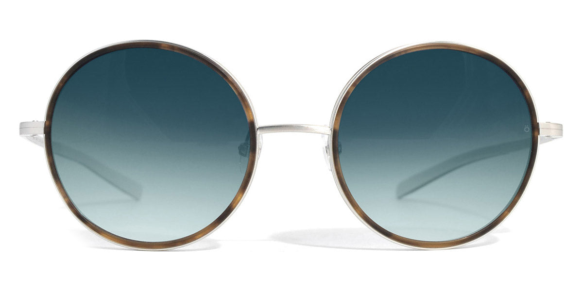 Götti® Pinou GOT SU Pinou SLBH 54 - Silver Brushed/Havana / Atlantic Sunglasses