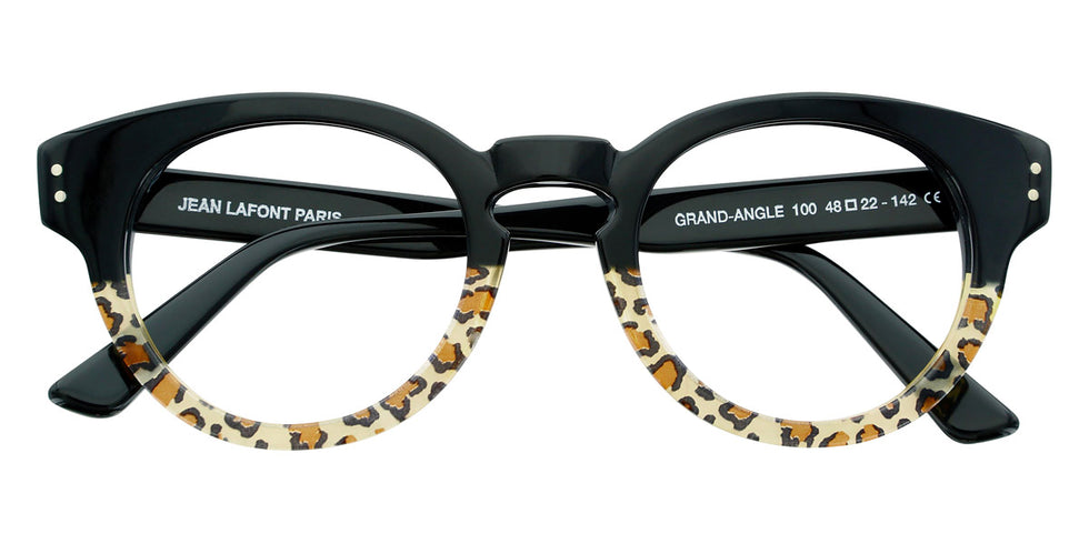 Lafont® Grand Angle LAF GRAND ANGLE 100 48 - Black 100 Eyeglasses