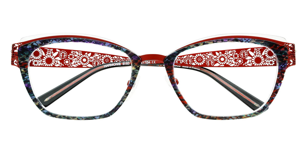 Lafont® Harmonie LAF HARMONIE 5163 52 - Red 5163 Eyeglasses