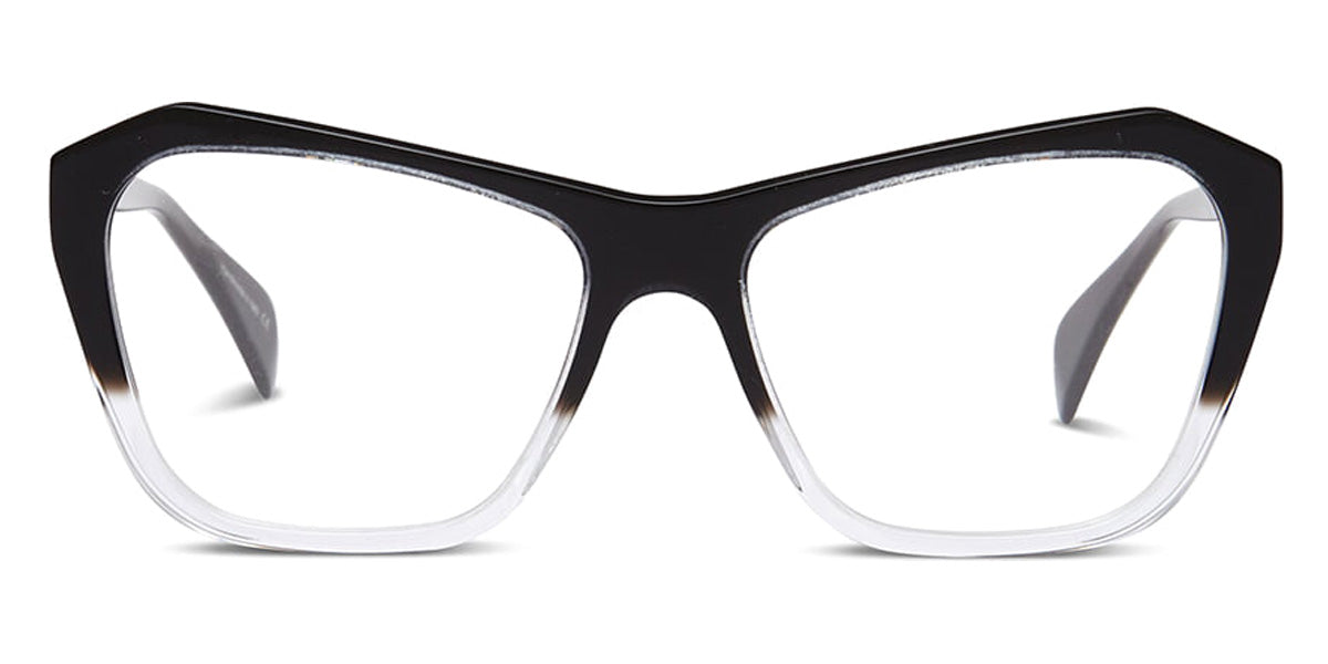 OLIVER GOLDSMITH® - HATHAWAY BLACK CRYSTAL EYEGLASSES