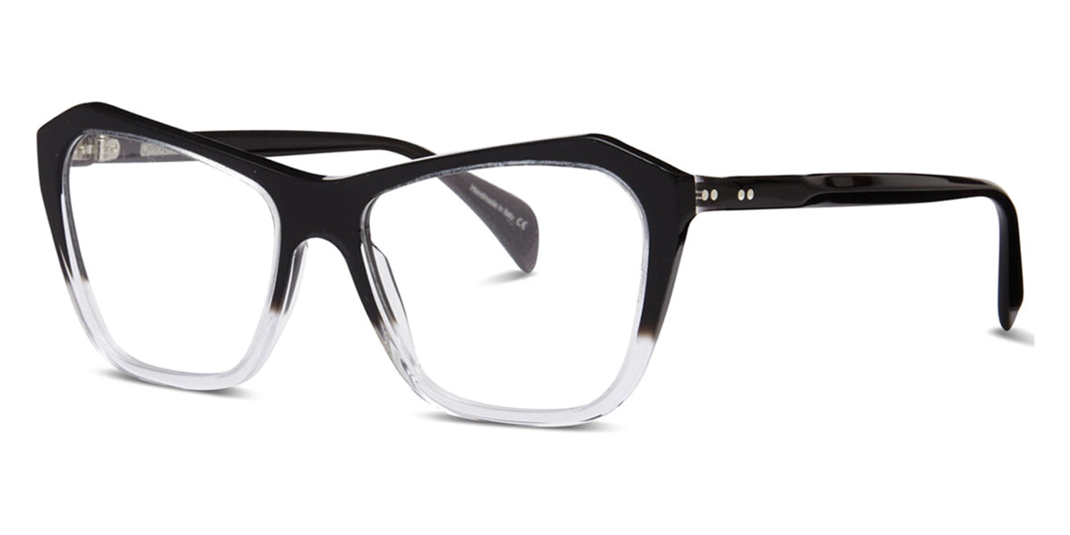 OLIVER GOLDSMITH® - HATHAWAY BLACK CRYSTAL EYEGLASSES