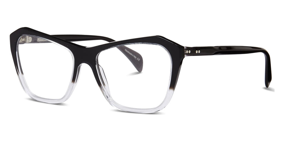 OLIVER GOLDSMITH® - HATHAWAY BLACK CRYSTAL EYEGLASSES