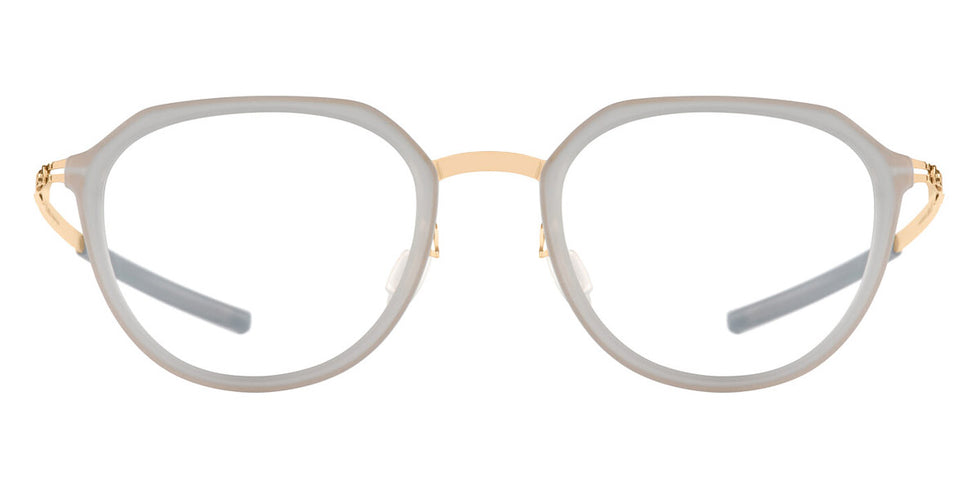 Ic! Berlin® Juna Rose Gold/Sky Gray Matte 49 Eyeglasses