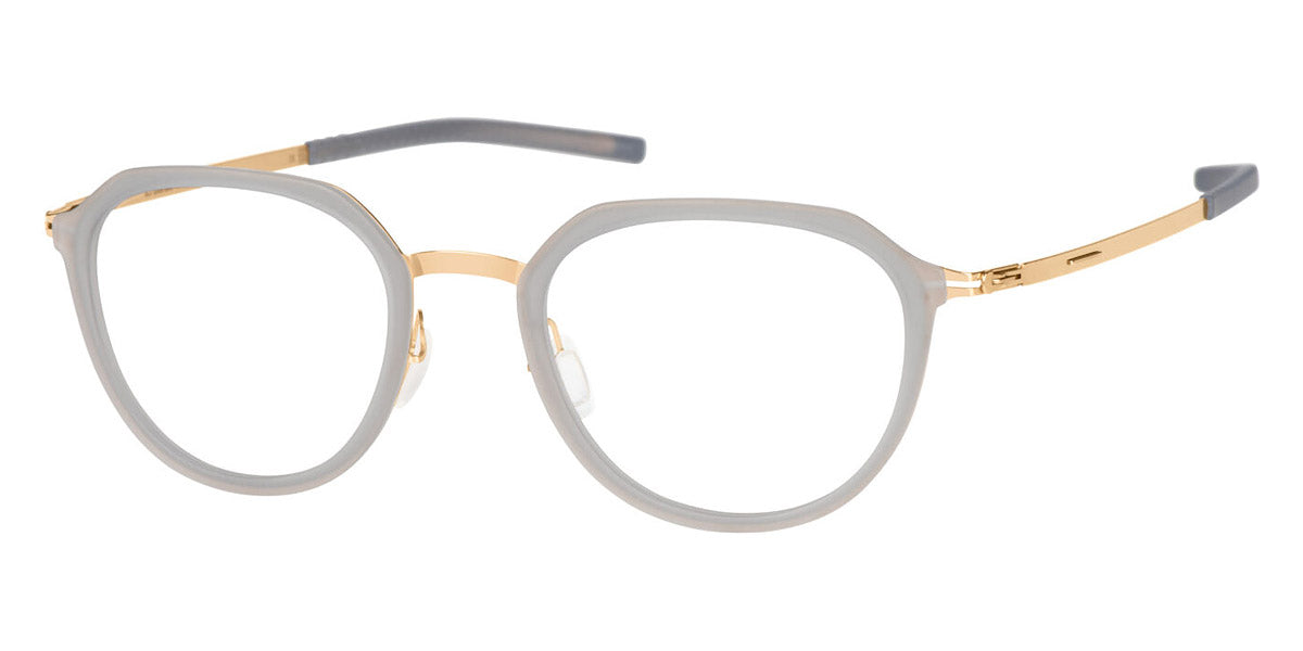 Ic! Berlin® Juna Rose Gold/Sky Gray Matte 49 Eyeglasses