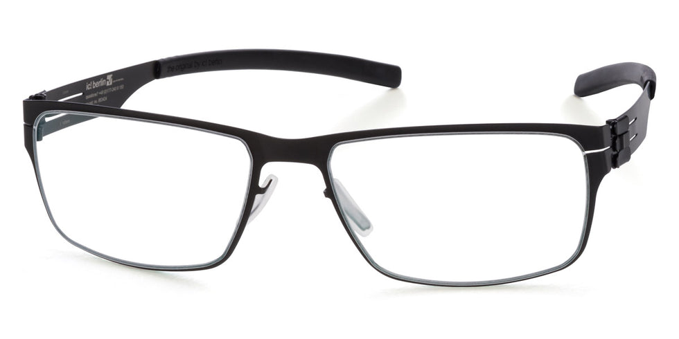 Ic! Berlin® Paul R Black 55 Eyeglasses
