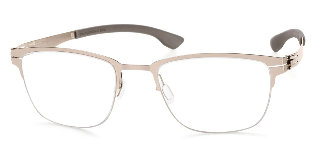 Ic! Berlin® The Lone Wolf Large Bronze 53 Eyeglasses