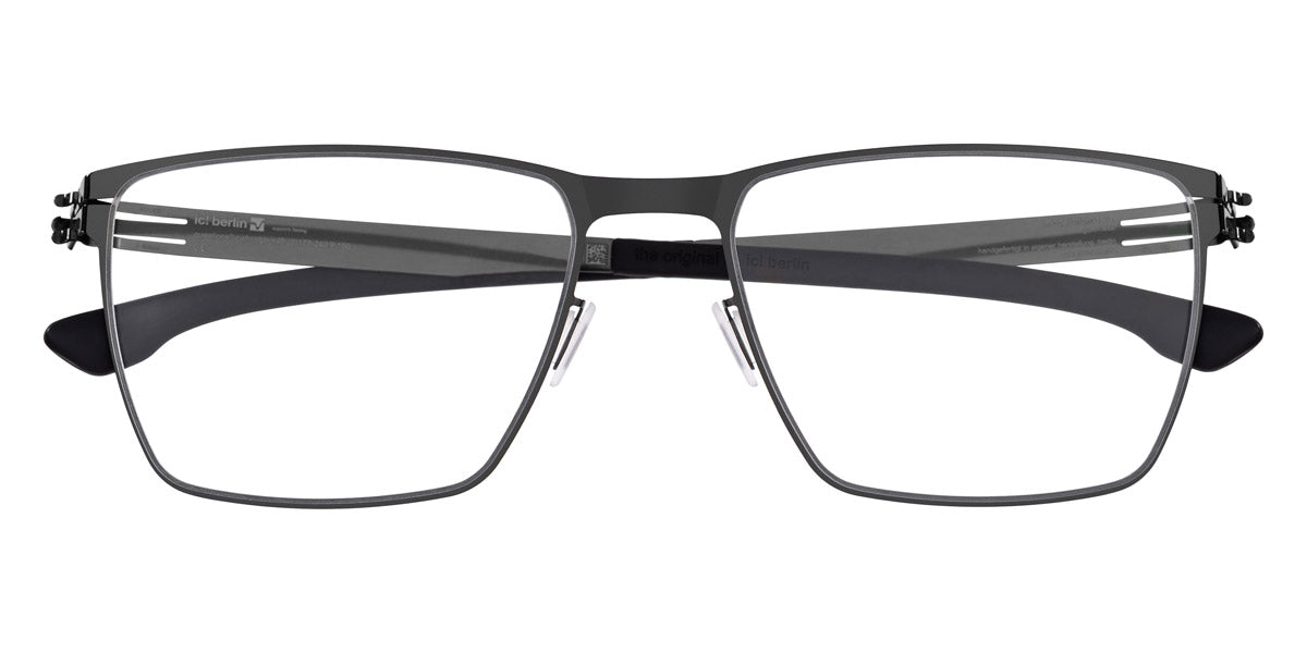 Ic! Berlin® Thomas A Gunmetal 56 Eyeglasses