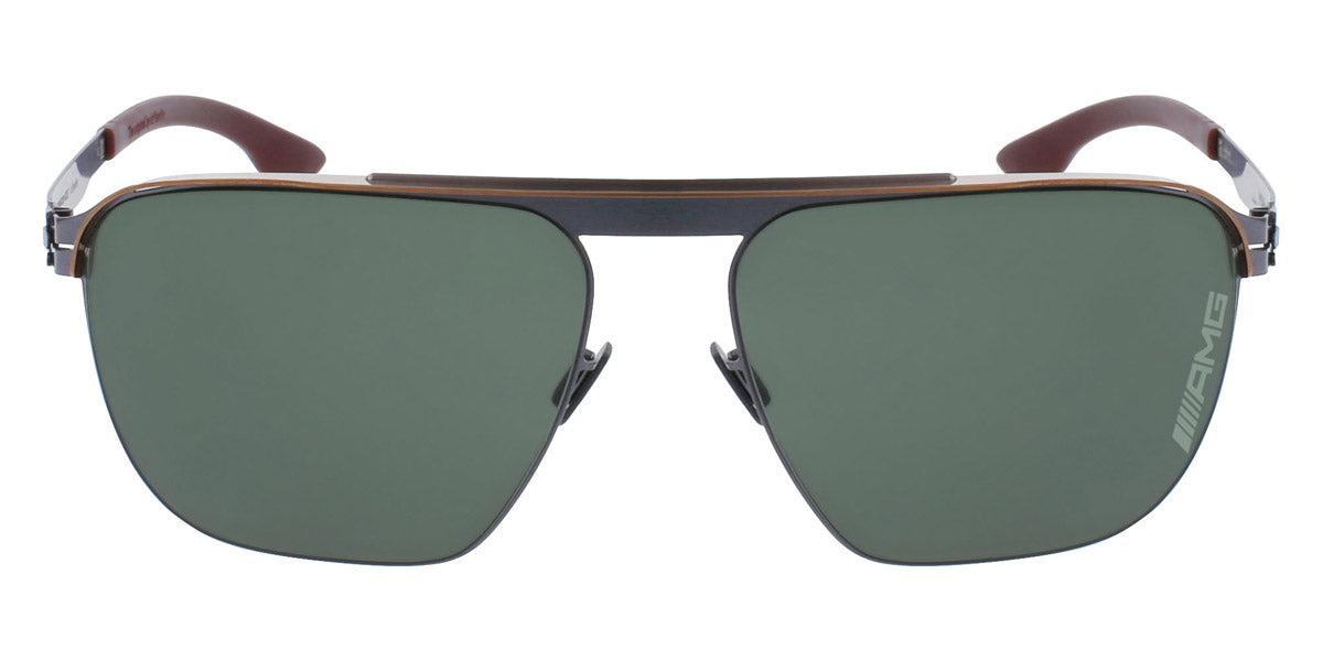 Ic! Berlin® AMG 06 Aubergine-Shiny Copper 61 Sunglasses