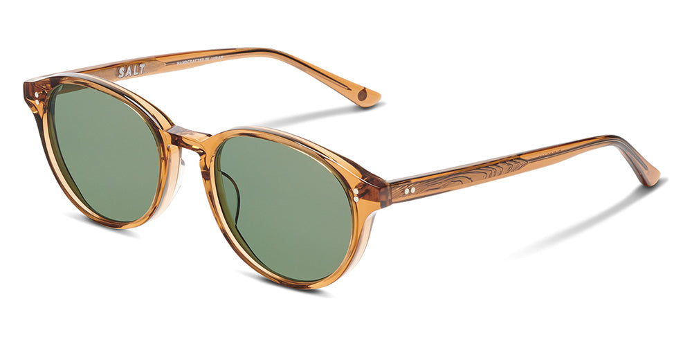 SALT.® JEFFERSON SAL JEFFERSON 002 51 - Whiskey/Polarized Glass G-15 Lens Sunglasses