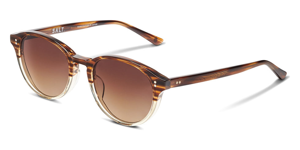 SALT.® JEFFERSON SAL JEFFERSON 003 51 - White Oak/CR39 Brown Gradient Lens Sunglasses