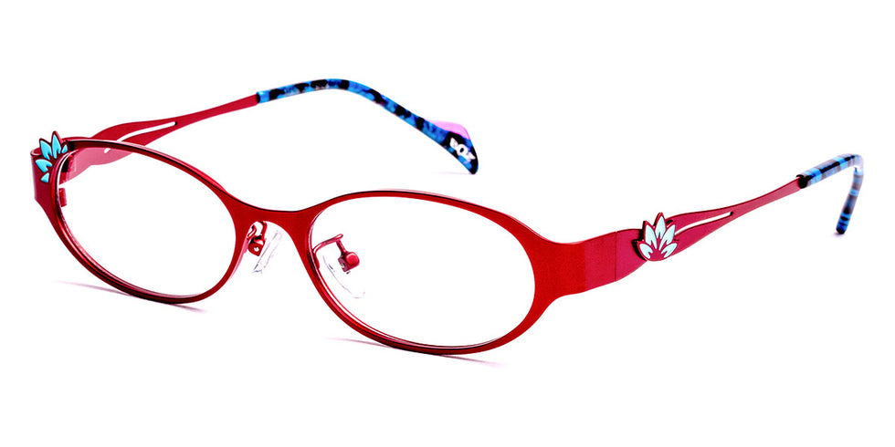 J.F. Rey® Idriss JFR Idriss 3020 51 - 3020 Red/Turquoise Eyeglasses