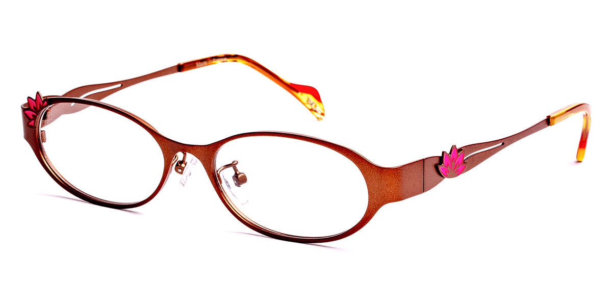 J.F. Rey® Idriss JFR Idriss 9080 51 - 9080 Brown/Fuchsia Eyeglasses