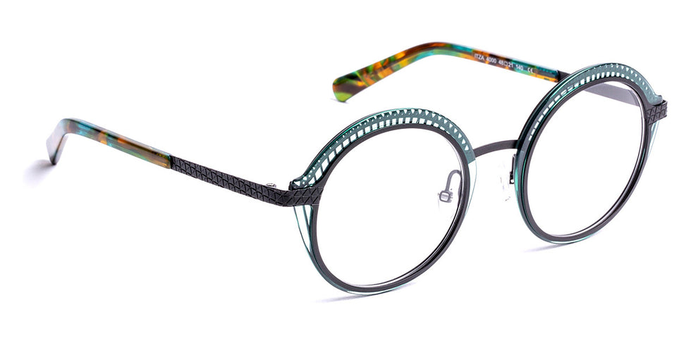 J.F. Rey® Itza JFR Itza 4000 48 - 4000 Green/Black Eyeglasses