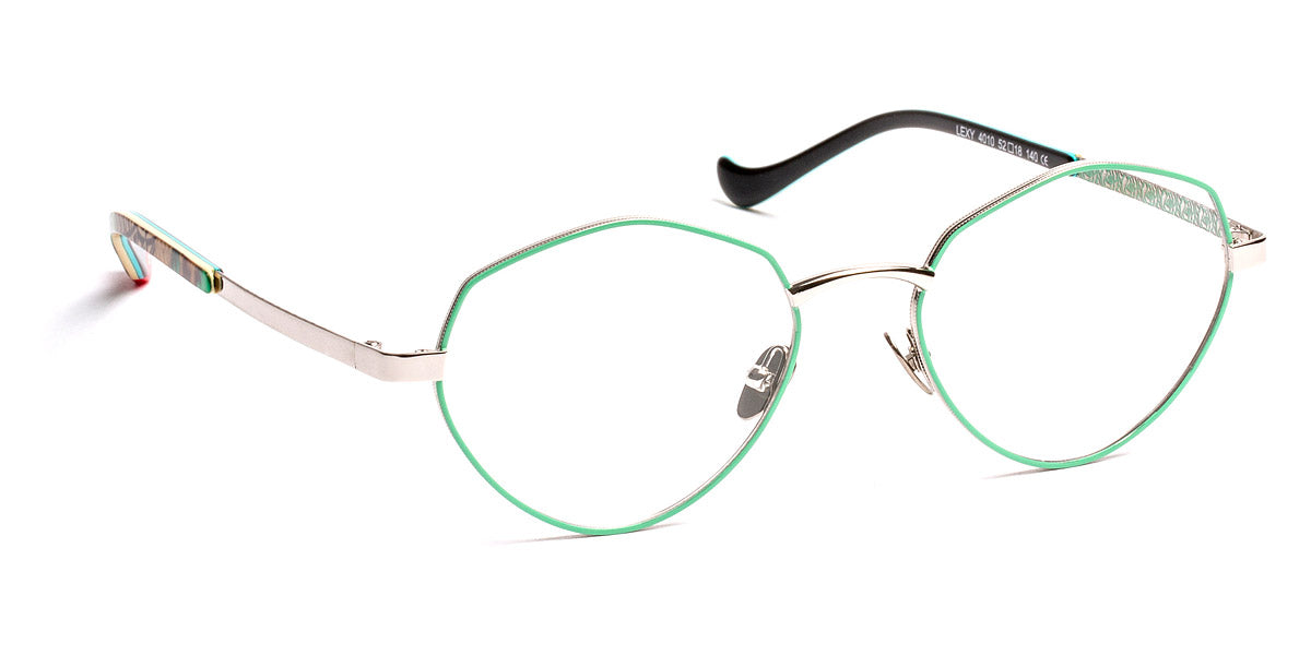 J.F. Rey® Lexy JFR Lexy 4010 52 - 4010 Jade/Ruthenium Eyeglasses