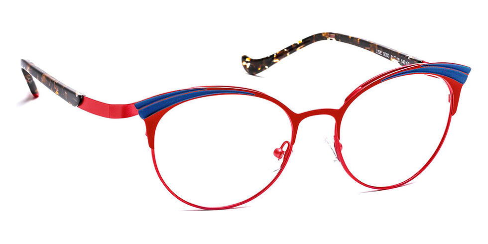 J.F. Rey® Lise JFR Lise 3570 51 - 3570 Burgundy/Purple/Blue Eyeglasses
