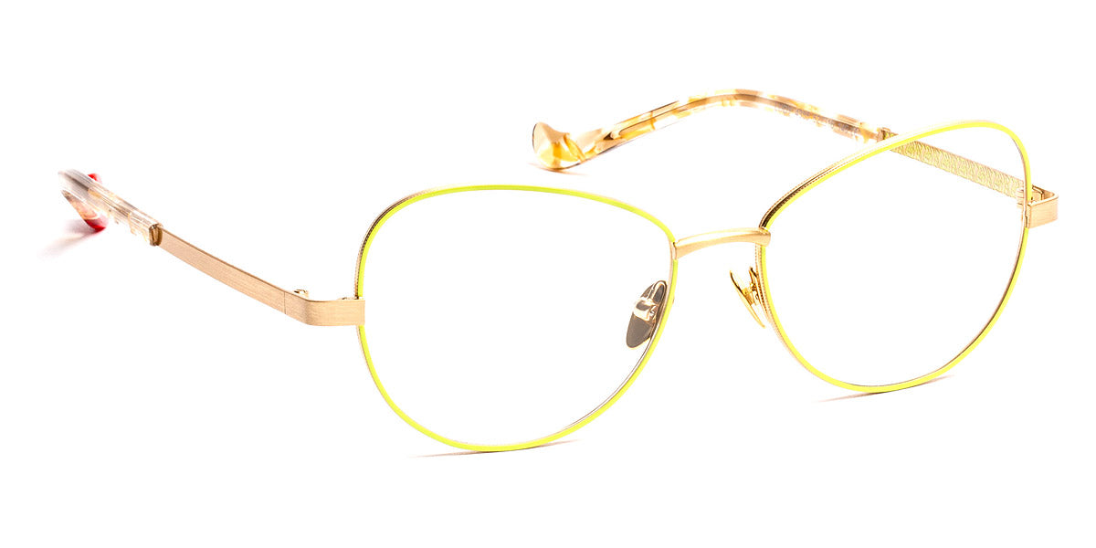 J.F. Rey® Ludy JFR Ludy 4355 52 - 4355 Green Lemon/Brushed Gold Eyeglasses