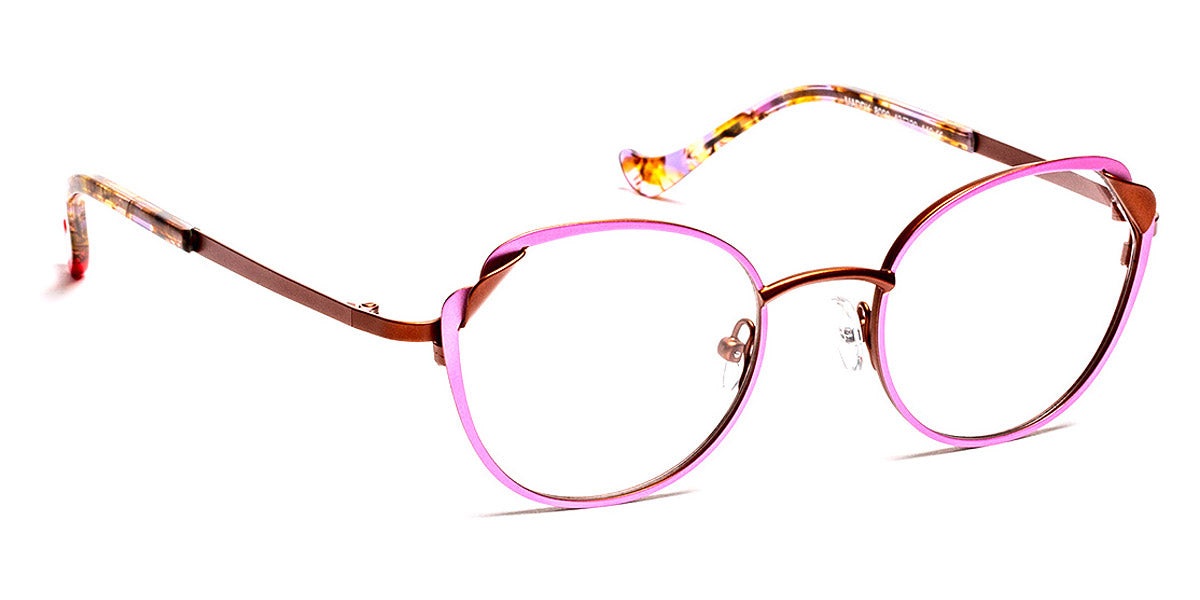 J.F. Rey® Maddy JFR Maddy 8090 48 - 8090 Light Pink/Leather Eyeglasses