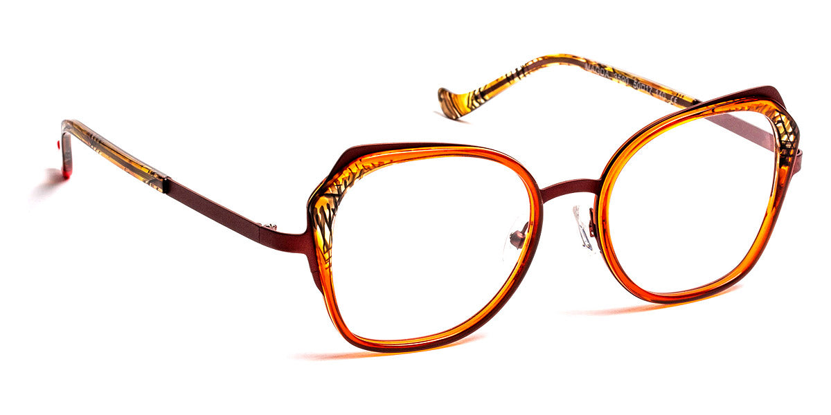 J.F. Rey® Magda JFR Magda 3590 50 - 3590 Red/Demi/Brown Eyeglasses