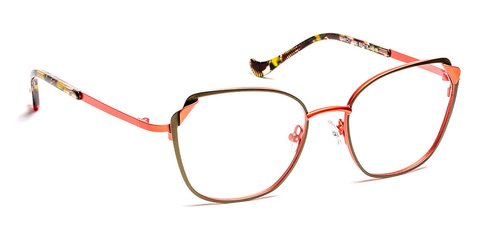 J.F. Rey® Marcy JFR Marcy 4080 53 - 4080 Khaki/Peach Eyeglasses