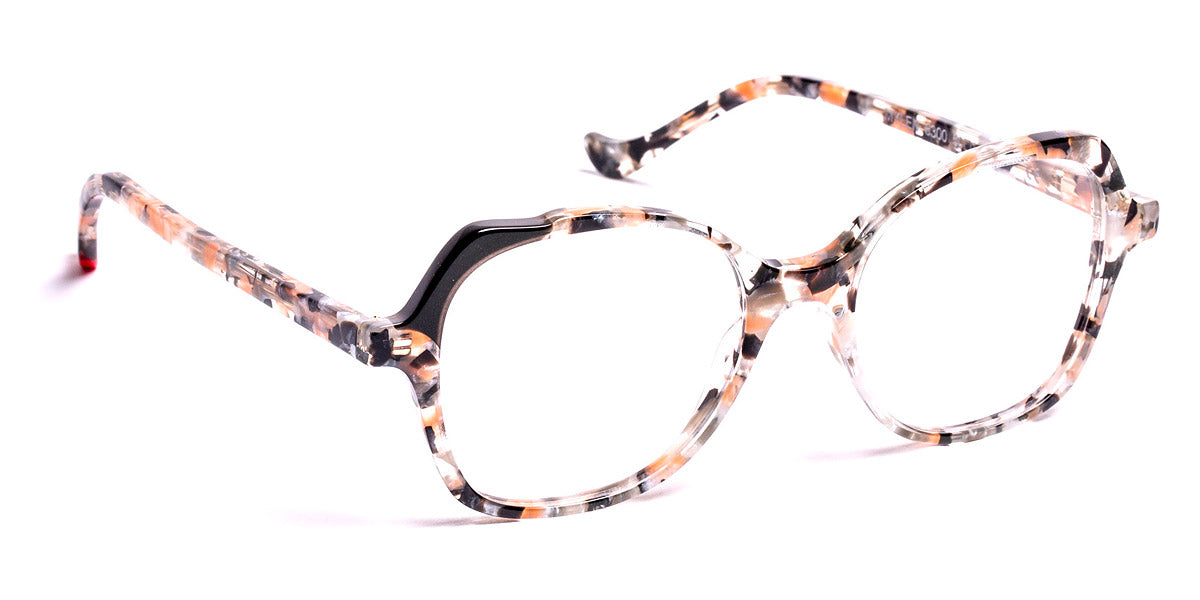 J.F. Rey® Mylen JFR Mylen 8300 50 - 8300 Salmon/Black Eyeglasses