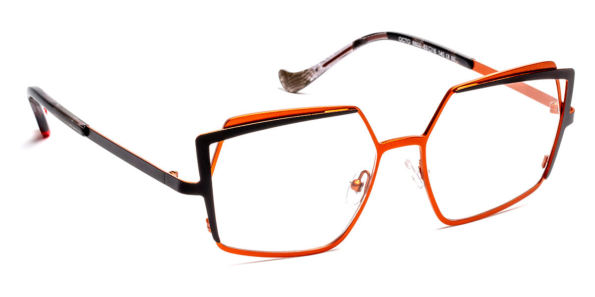 J.F. Rey® Octo JFR Octo 6600 53 - 6600 Copper/Black Eyeglasses