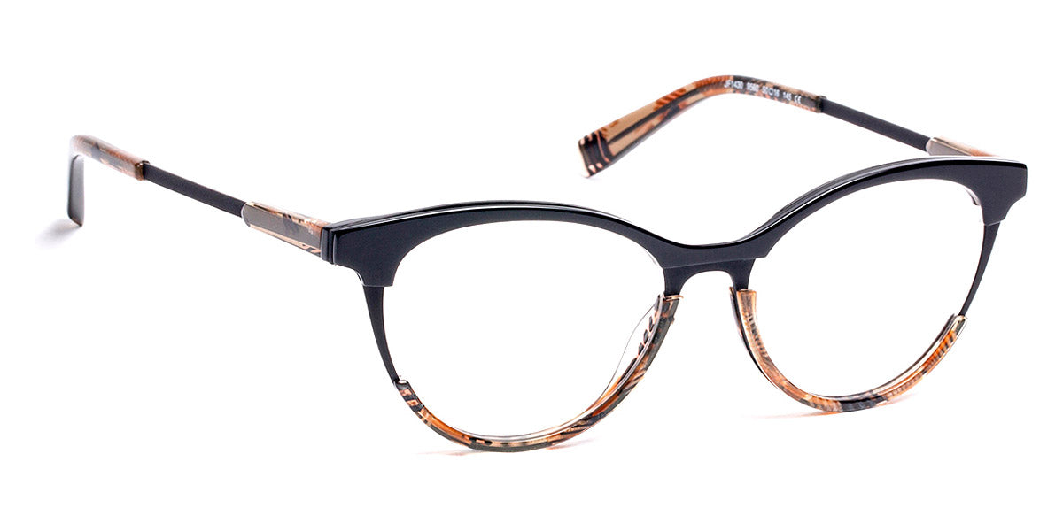 J.F. Rey® JF1430 JFR JF1430 9560 50 - 9560 Brown Lace/Black Eyeglasses