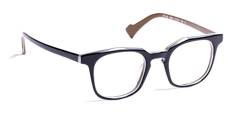 J.F. Rey® JF1450 JFR JF1450 0060 47 - 0060 Black/Orange Eyeglasses