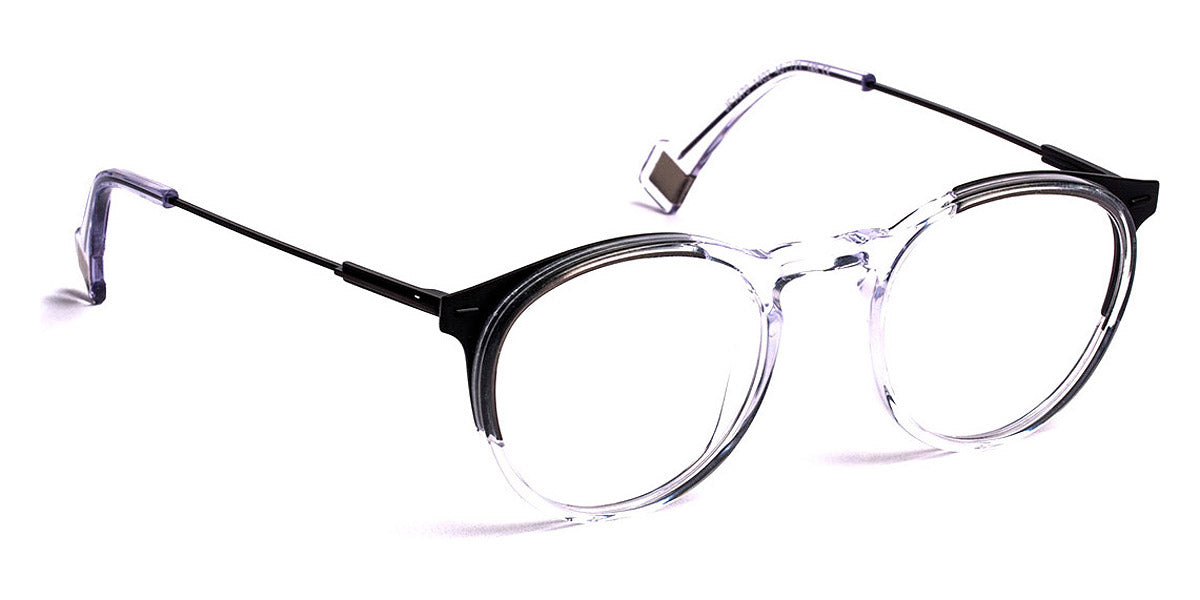 J.F. Rey® JF1479 JFR JF1479 1402 48 - 1402 Crystal/Gray Eyeglasses
