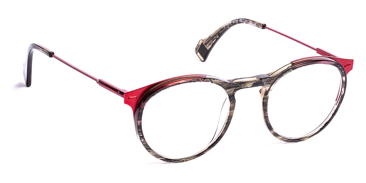J.F. Rey® JF1479 JFR JF1479 4530 48 - 4530 Brown/Red Eyeglasses