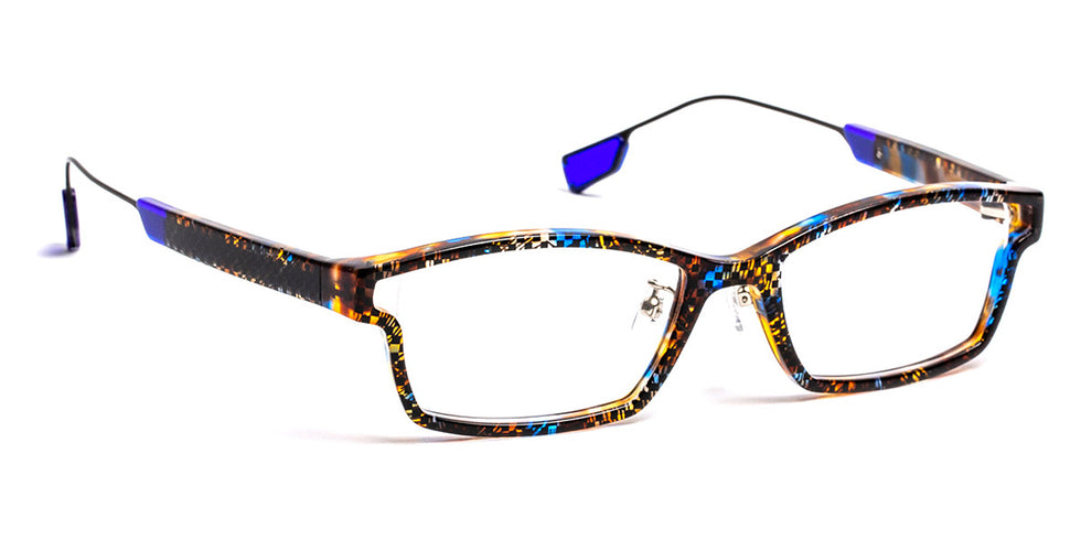 J.F. Rey® JF1504 JFR JF1504 2595 55 - 2595 Demi Blue Eyeglasses