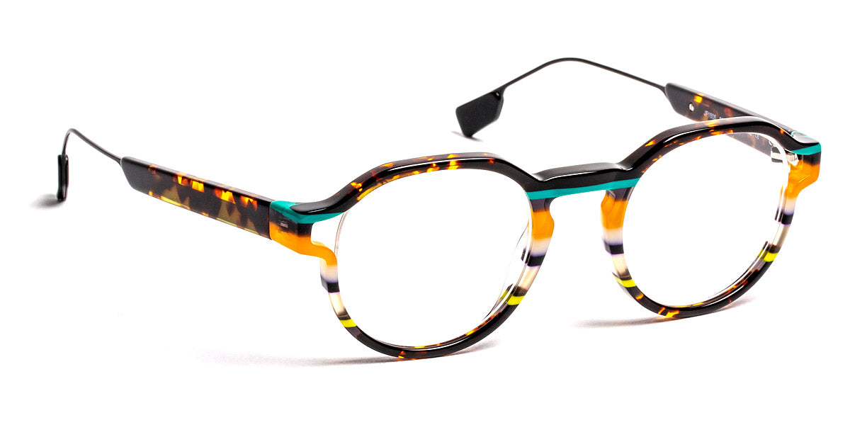 J.F. Rey® JF1505 JFR JF1505 9025 47 - 9025 Demi/Yellow/Black Eyeglasses