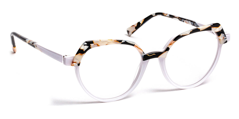 J.F. Rey® JF1509 JFR JF1509 1000 52 - 1000 White/Black Pearl Eyeglasses