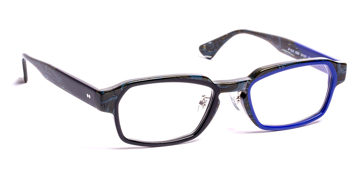 J.F. Rey® JF1518 JFR JF1518 4525 54 - 4525 Dark Green/Black/Blue Eyeglasses