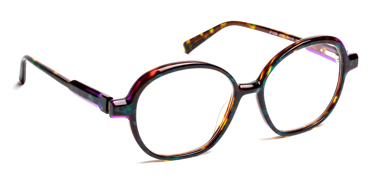 J.F. Rey® JF1529 JFR JF1529 4775 54 - 4775 Demi Turquoise/Plum Eyeglasses