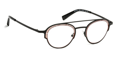 J.F. Rey® JF2705 JFR JF2705 0060 50 - 0060 Black/Carrot Eyeglasses