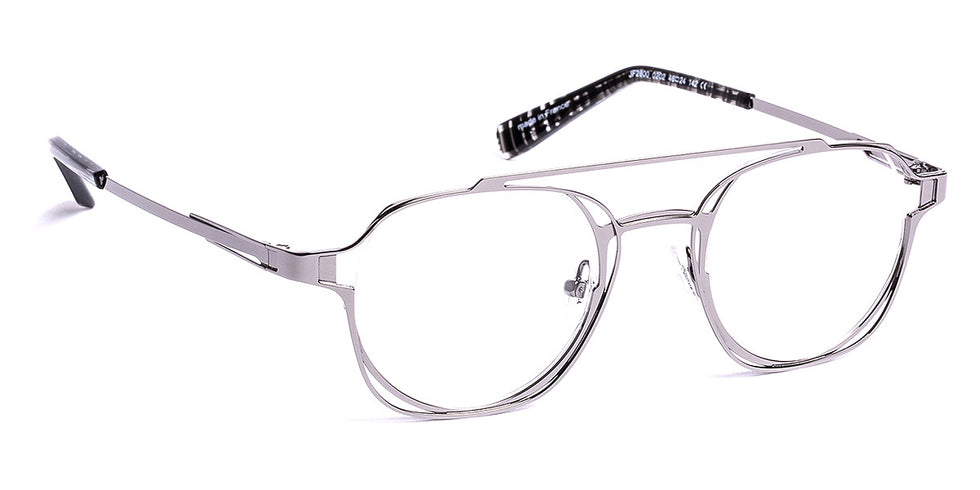 J.F. Rey® JF2800 JFR JF2800 0202 46 - 0202 Shiny Ruthenium Eyeglasses