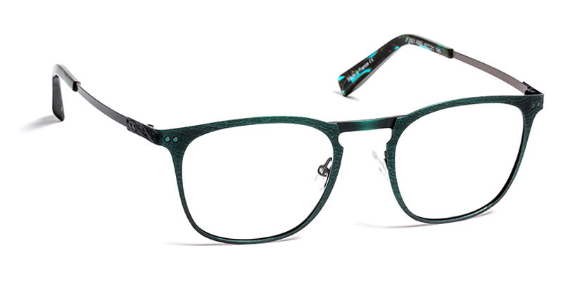 J.F. Rey® JF2801 JFR JF2801 4905 50 - 4905 Brushed Emeraude/Light Gunmetal Eyeglasses