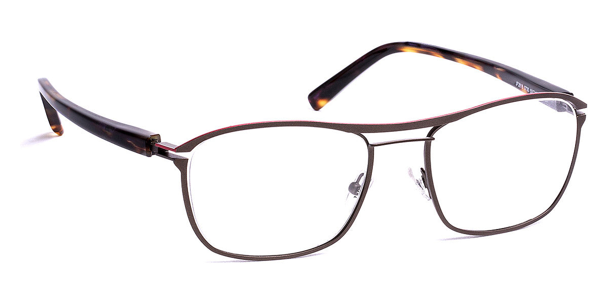 J.F. Rey® JF2816 JFR JF2816 0730 53 - 0730 Taupe/Red Eyeglasses