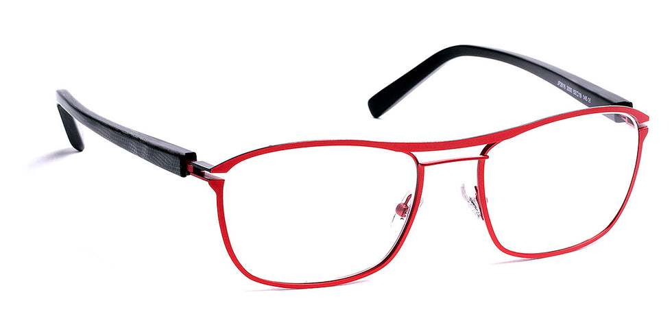 J.F. Rey® JF2816 JFR JF2816 3000 53 - 3000 Red/Black Eyeglasses