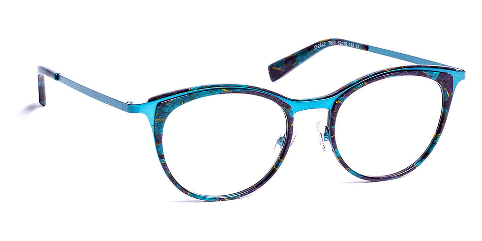 J.F. Rey® JF2822 JFR JF2822 7522 52 - 7522 Purple/Turquoise Eyeglasses