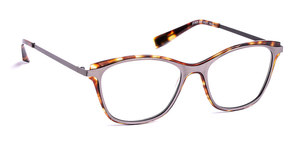 J.F. Rey® JF2826 JFR JF2826 0580 51 - 0580 Brushed Gray/Pink Demi Eyeglasses