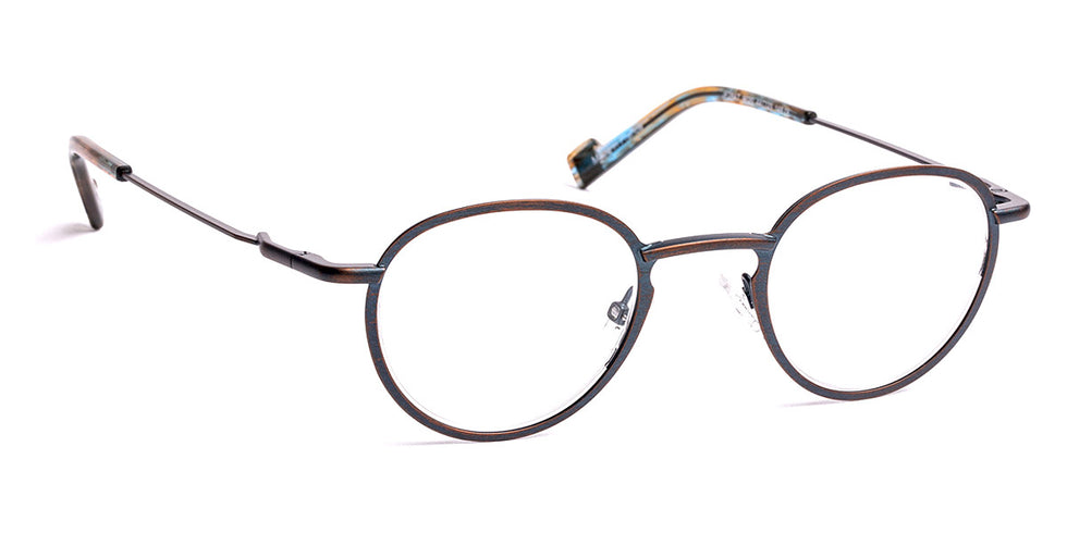 J.F. Rey® JF2847 JFR JF2847 9020 44 - 9020 Brown Velvet Blue Eyeglasses