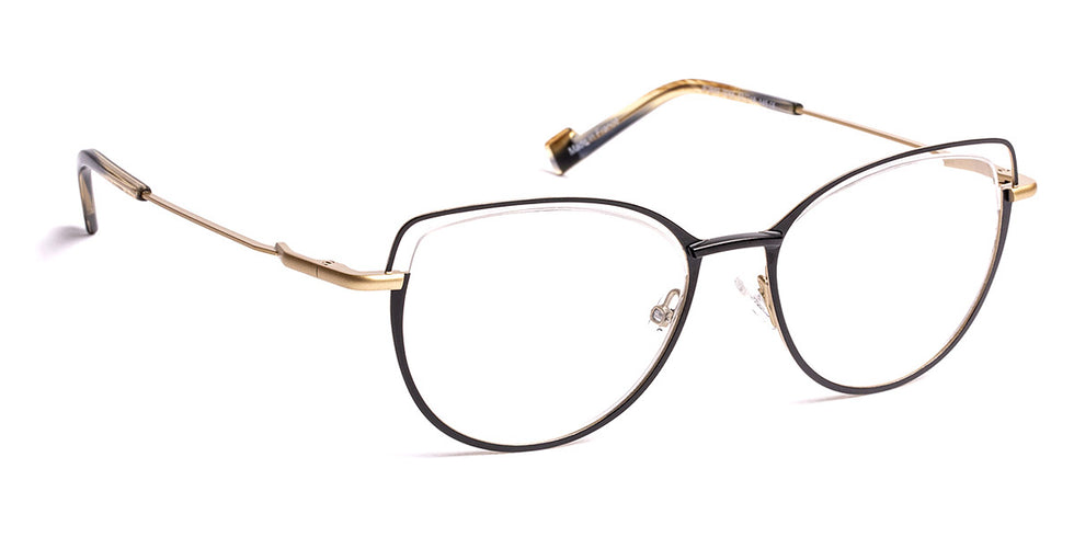 J.F. Rey® JF2849 JFR JF2849 0055 53 - 0055 Black/Gold Eyeglasses