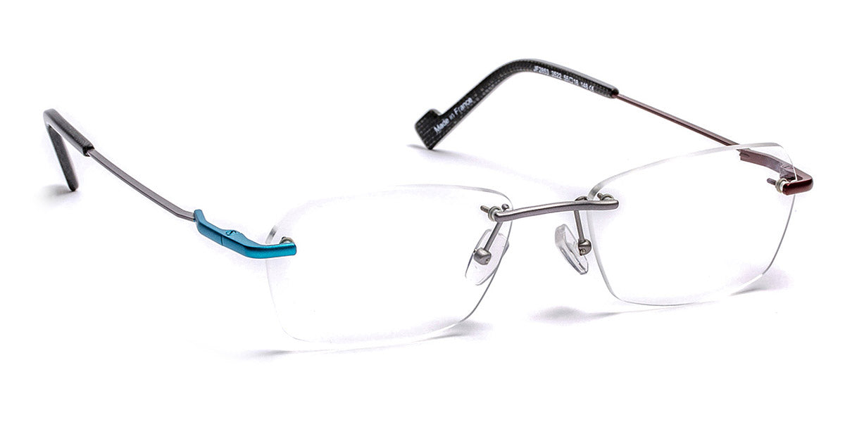 J.F. Rey® JF2853 JFR JF2853 3522 55 - 3522 Antic Burgundy/Antic Blue Eyeglasses