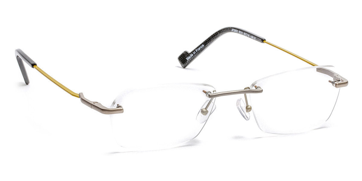 J.F. Rey® JF2853 JFR JF2853 5010 55 - 5010 Yellow/Matte Silver Eyeglasses